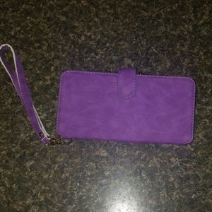 Galaxy note 9 magnetic phone wristlet and case